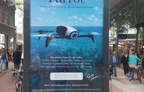 מלחמת הרחפנים: Parrot הולכים על כל הקופה – מהלך פרסומי רחב ברחבי אירופה